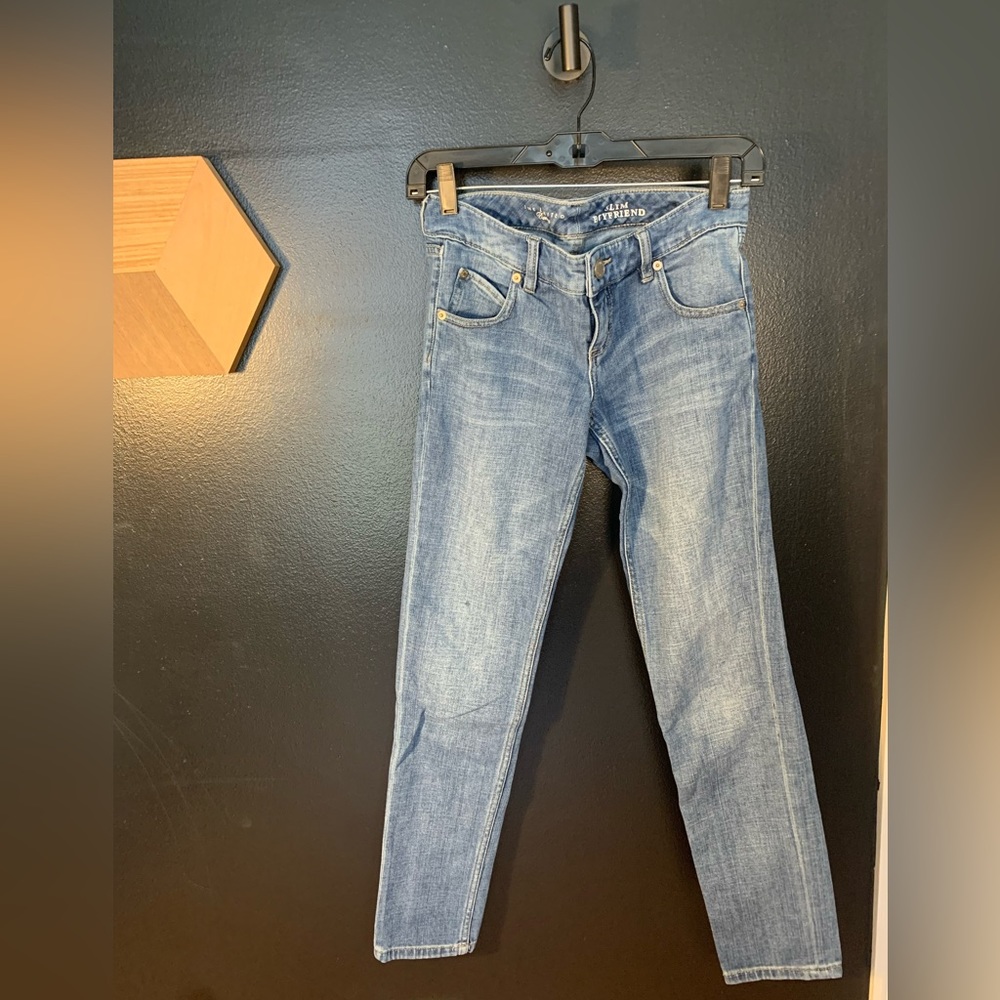 Limited Vintage Slim Boyfriend Jeans, 0